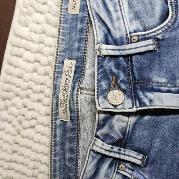 1 Preloved Mavi Women's Alexa Mid Rise Skinny Jeans size 26 - Picture 12 of 13